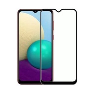 LAYAR SAMSUNG GALAXY A02 TEMPERED GLASS Full Screen 9D, 11D, 21D LIST – BLACK
