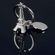1pc Creative 3D Paris Eiffel Tower Metal Car Key Chain Keyring Pendant Christmas Gift Ideas Bag Acce