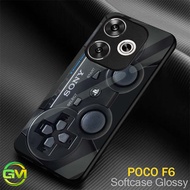 GM76 Softcase Glossy poco F6 Case Xiaomi poco f6 Kesing Mika Silicone Silicon Protector hp Case Kaca