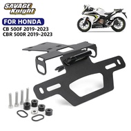 For HONDA CB500F CBR500R License Plate Holder LED Light 2019-2024 CBR 500R CB 500F Tail Tidy Fender 