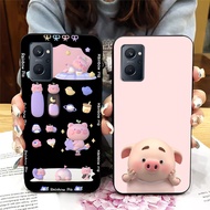 Oppo realme 9i case with cute pig print