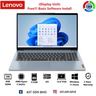 Lenovo IdeaPad 3 15ABA7-82RN000SMJ 15.6"FHD Laptop Misty Blue Ryzen 5-5625U 8GB 512GB SSD ATI W11 (D