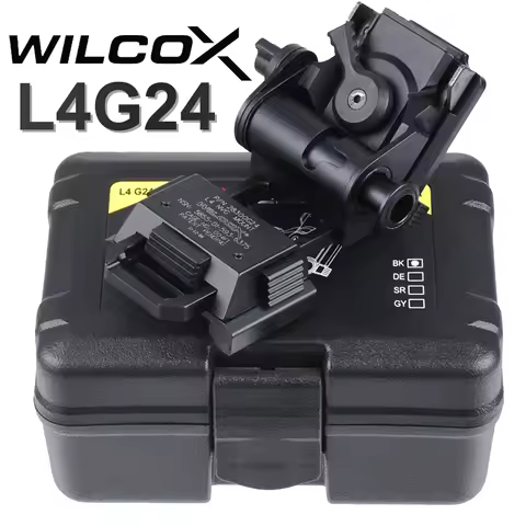 Metal Wilcox L4g24 NVG Mount L4G24 Bracket Holder For PVS14 PVS15 PVS18/GPNVG18 Foldable Night Visio