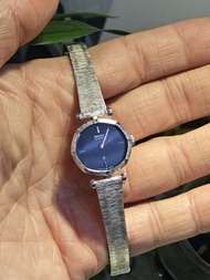 vintage Seiko 1978 樹皮紋 白鈀金 復古精工石英手錶  watch non seiko presage citizen style