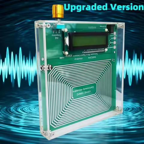 0.01-100KHz Adjustable Sine Wave 7.83Hz Resonance Generator Ultra Low Frequency Generator Resonator 