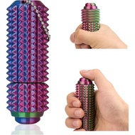 Butang Klik, Spinner, Mainan Berduri untuk Dewasa dengan Rantai Kunci, Reka Bentuk 3-dalam-1 untuk M