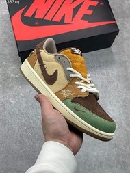 Zion Williamson x Air Jordan 1 Retro Low0G Voodoo 復古籃球鞋板鞋 36-46