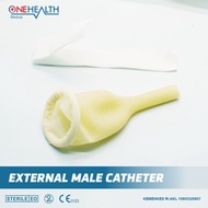 Onehealth Latex External Male Catheter | Kondom Kateter untuk Inkontinensia Urine - Satuan/Pcs Ukura