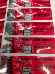 คีย์สำหรับเปิดการใช้งาน Win11Pro+ CoA Sticker