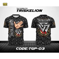 TRISKELION Brotherhood Sublimation T-shirt, Tau Gamma Phi Commemorative Jersey, Unisex Breathable T-