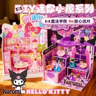 Hut Hello Kitty Mr. Toy Mini Shop HelloKitty11.15 Magic Sanrio DIY Food Toy Kuromi