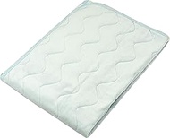 Nishikawa 5CPT6551SD Bed Pad, Blue, 47.2 x 80.7 inches (120 x 205 cm), Cotton Material, Made of Xinj