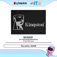 Kingston KC600 2.5" SATA Solid State Drive SSD (256GB / 512GB)