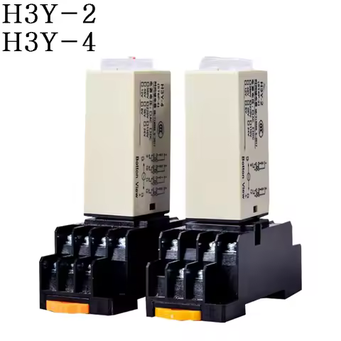 Power-on Delay Rotary Knob DPDT 5S/10S/30S/60S/3M/5M/10M/30M Timer Timing Time Relay AC 110V 220V 38