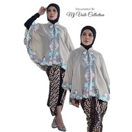 Kaftan Blouse Bunga Klasik