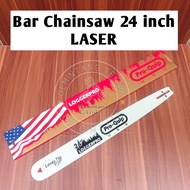 Bar Senso 24 Inch Baja / Bar Chainsaw 24 Inch Baja / Bar Mesin Gergaji Kayu 24 inch Laser