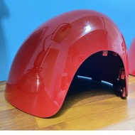 Mini Cooper 後視鏡倒車鏡裝飾改裝，適合 F55 F56 紅色