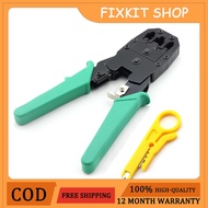 1PC Crimping Tool, Cable Cutter & Stripper, For RJ45 RJ11 8P8C 6P6C 4P4C Connectors