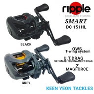 MESIN PANCING RIPPLE SMART DC 151HL BAITCASTING (BC) FISHING REEL