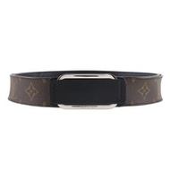 二手LOUIS VUITTON Ceinture 皮帶 MP022 Monogram 帆布，義大利製，2017 年，CY2157，男士