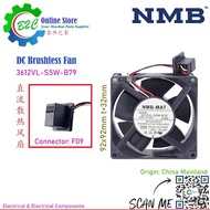 NMB 3612VL-S5W-B79 24V DC 0.35A A90L-0001-0577 San Ace 9WF0924H203 Cooling Fan Fanuc Servo Drive 三洋 