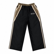 Y2K PANTS Reflective List Leopard Light Up BAGGY PANTS Buggy Leopard Men Wanita