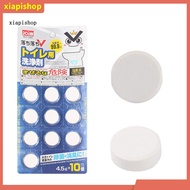 XPS 10Pcs Toilet Bowl Tank Stain Remover Bleach Cleaning Pills Tablet Detergent