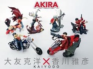 海洋堂 KAIYODO 阿基拉 AKIRA 場景 轉蛋 扭蛋 盒玩 全6種 金田 鐵雄 大友克洋 香川雅彥 機車