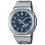 [Casio] G-Shock GM-2110D-2BJF Men's Watch, Silver/Navy