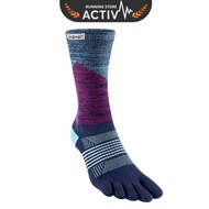 Injinji Trail Midweight Crew Women's Flip-flops - Twilight