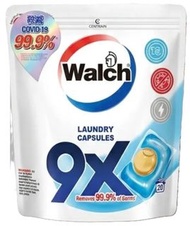 威露士 Walch 9X殺菌洗衣珠袋裝 20粒