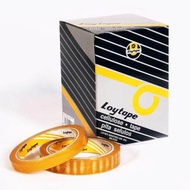 Loytape Cellulose Tape 12mm x 40m (Box of 12 Rolls)