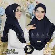 Gothic Hijab / Bergo Strap / ERIN COLLECTION / Instant Hijab / Gothic Hijab / Erin Double Gothic