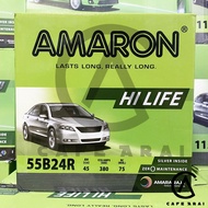 แบตเตอรี่ Amaron Hi Life 55B24R 55B24L