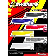 EXHAUST COVER TRANSPARENT Y15 EXHAUST COVER LC135 COLOUR EXHAUST COVER RSX150 EXHAUST COVER EXHAUST 