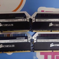 Corsair dominator ddr3 ram 16gb( 4gb*4條)