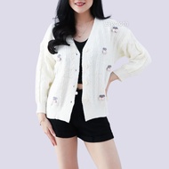 ELYCLOTH | CHERRY CARDIGAN | CARDIGAN RAJUT WANITA PREMIUM KNIT