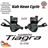 SHIMANO TIAGRA SHIFTER 1 Pair - SL4700 - RAPIDFIRE PLUS - Shift Lever 2x10-speed - - Japan