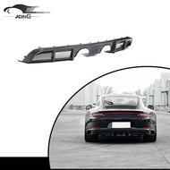 Carbon Fiber Bumper 911 GTS Rear Diffuser for Porsche 911 Carrera 4S Coupe 2017