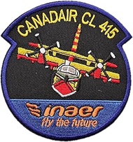 SUMA SHOP - Italian AirForce Patch Aviation Military Canadair CL 415 Fire Brigade - Replica