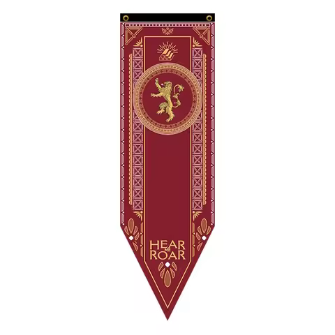 A Song of Ice and Fire stark flag Families Home Decor Wolf Dragon Banner decorate
