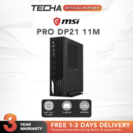 MSI PRO DP21 11M | i5-11400 | 8GB DDR4 | 512 SSD | Intel UHD Graphics | Desktop (PRO DP21 11M-051SG)