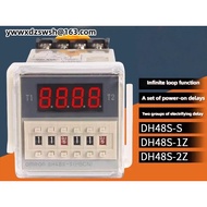 OMRON Digital Display Time Relay DH48S-S Cycle Controller DH48S-2Z DH48S-1Z DC24V DH48S-2Z-S DH48S-2