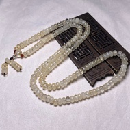 Antique Old Crystal Beads Collection White Crystal Abacus Beads Wheel Spacer Beads Old Beads Abacus 