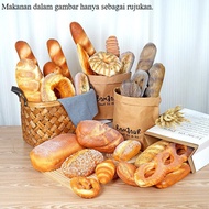 [Hot-Selling Simulation Model] Simulation Bread Model Soft Long Baguette Whole Wheat Oubao Cake Fake