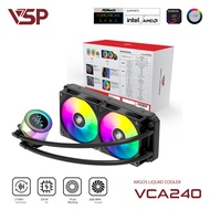 AIO VSP Argos VCA240 Led ARGB Water Cooler Genuine Full Vat Temperature Display