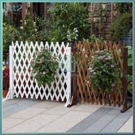 Outdoor telescopic fence fence anti-corrosion wooden fence fence wooden fence