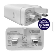Oppo authentic wall charger 80W SuperVooc Fast charging/ Realme 65W Superdart charger power adapter