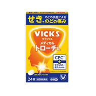 [第2類醫藥品] Vicks Medical Troche L 24片（蜂蜜檸檬口味）