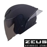 ZEUS HELMET ZS-631 WITH DOUBLE VISOR AND SPOILER